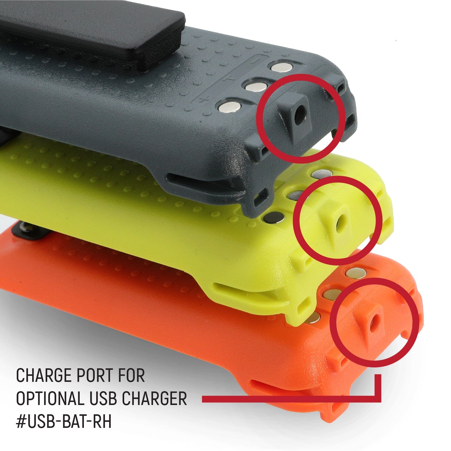 GMR2 Replacement Battery with 12v Charge Port and Belt Clip