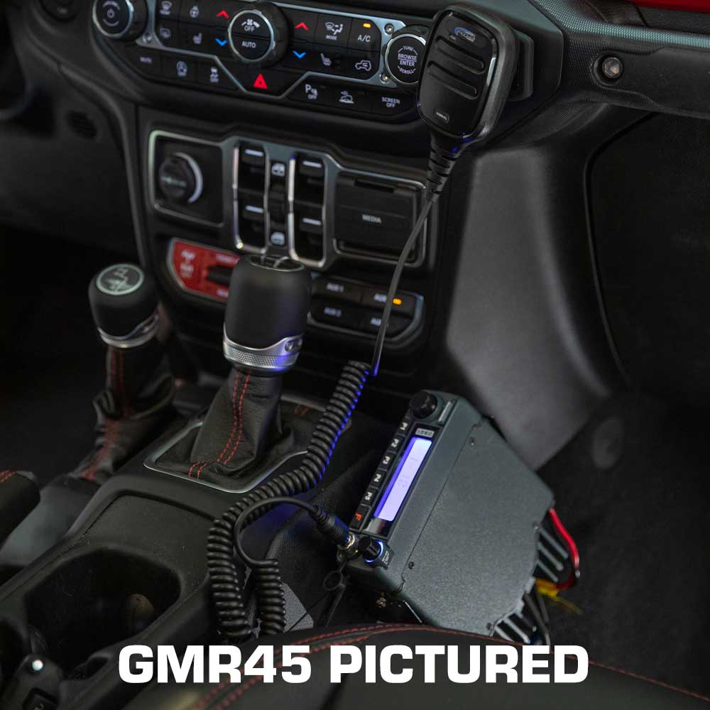 JP1 Jeep Radio Kit - with GMR25 WATERPROOF Mobile Radio for Jeep JL Wrangler, JT Gladiator