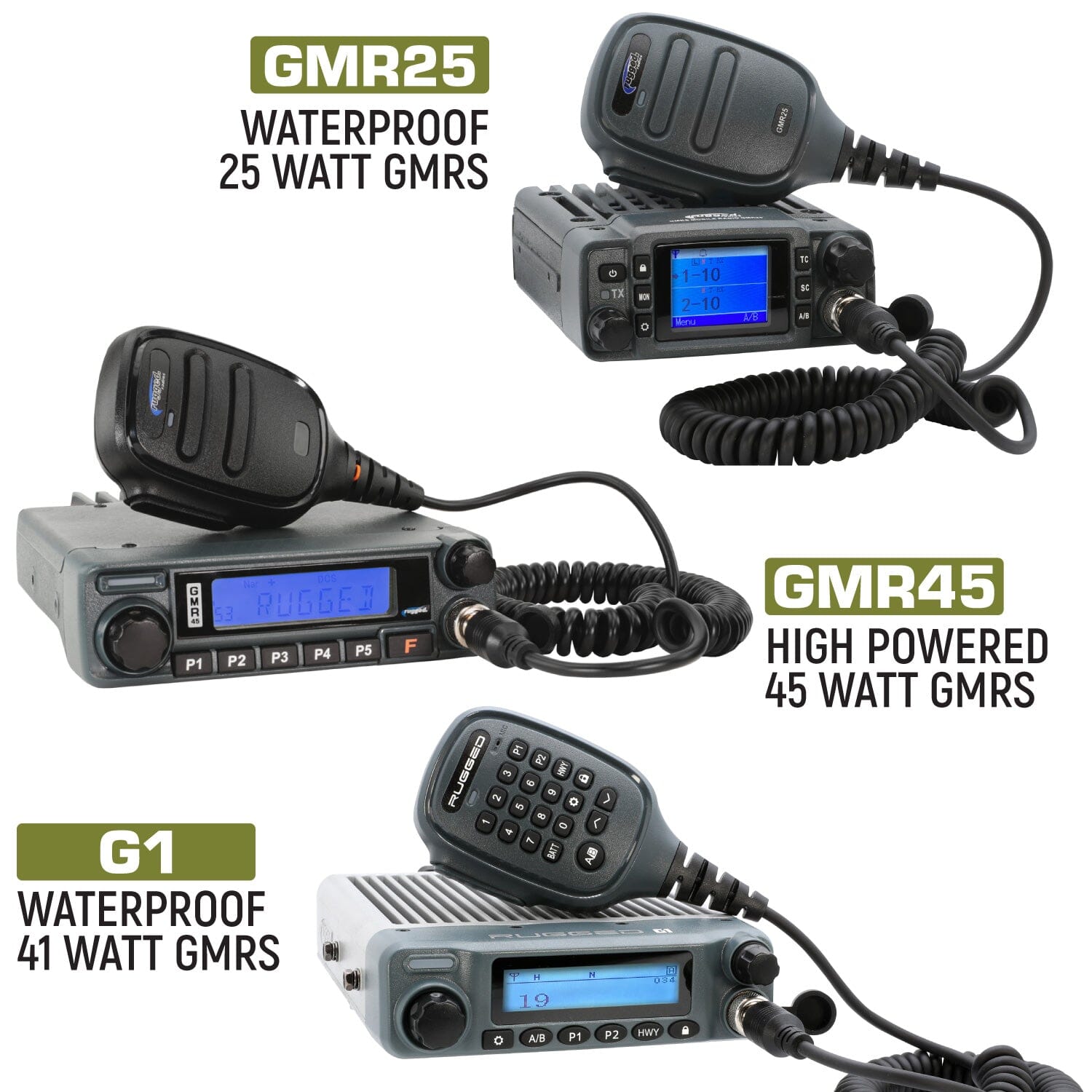 Mercedes Sprinter Van Two-Way GMRS Mobile Radio Kit