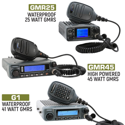 Toyota Tacoma, 4Runner, Lexus Two-Way GMRS Mobile Radio Kit