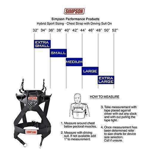 Simpson Hybrid Sport Head & Neck Restraint